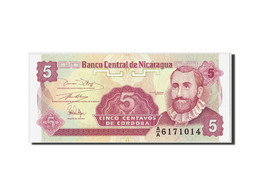 Billet, Nicaragua, 5 Centavos, Undated (1991), Undated, KM:168a, NEUF - Nicaragua