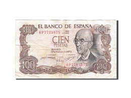 Billet, Espagne, 100 Pesetas, 1970-1971, 1970-11-17, KM:152a, TB - [ 4] 1975-… : Juan Carlos I