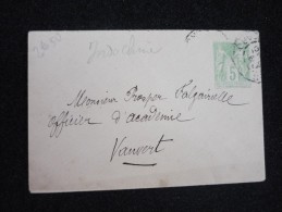 Entier Postal 1904 Du Gard Pour Vauvert - Enveloppes Types Et TSC (avant 1995)