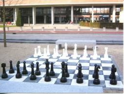 Giant Chess Board - Jeux D'Echec Géant - Netherland - Noord Brabant - Waalwijk - Schach
