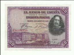 50 PESETAS 1928 - 50 Pesetas