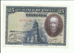 25 PESETAS 1928 - 1-2-5-25 Pesetas