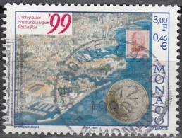 Monaco 1999 Yvert 2218 O Cote (2015) 0.65 Euro Bourse Du Jubilé Cachet Rond - Gebraucht