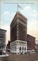 HARTFORD NATIONAL BANK BUILDING, HARTFORD, CONNECTICUT, AMERICA ~ NICELY ANIMATED - Hartford