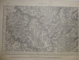 POITIERS - S O De Poitiers   Tirage De 1889.Beau Document Rare. - Carte Geographique