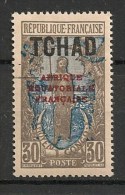 Timbres - France (ex-colonies Et Protectorats) - Tchad - 1922-1936 - 30 C. - Neuf Avec Trace De Charnière - - Ungebraucht