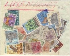 LUXEMBOURG # VRAC DE 34 TIMBRES # DONT 10 NEUFS # - Colecciones