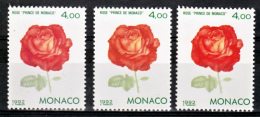 Monaco 1840 Variété De Rose à Rouge Vif  Rose Neuf ** TB  MNH Sin Charnela - Variedades Y Curiosidades