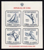 1960 - Cuba - Yv. H 17 - MNH - CU-194 - 01 - Blocs-feuillets