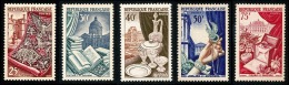 FRANCE 1954 - Yv. 970 à 974 **   Cote= 45,00 EUR - Série Productions De Luxe-Métiers D'art (5 Val.) ..Réf.FRA28212 - Neufs
