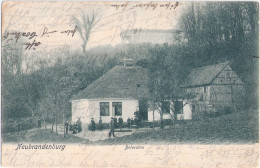 NEUBRANDENBURG Belvedere Belebt Grünlich 5.6.1905 Ankunft In CRIVITZ - Neubrandenburg
