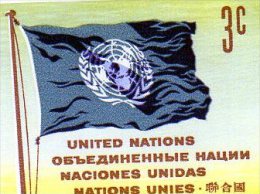 1962 Nazioni Unite - Bandiera - Neufs