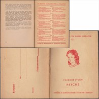 Allemagne 1944. Livret De Franchise, Feldpost. « Psyche » Par Theodor Storm. Nouvelle Sur L'amour. Jeune Femme - Ecrivains