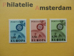 Portugal 1967, EUROPA CEPT: Mi 1026-28, ** - 1967