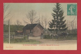 Delcampe - Saint-German -La-Poterie. (oise)  L' Arrêt Du  Becquet  Saint -Germain.  .Colorisè  Jolie  Carte Peu Courante - Auneuil