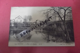 Cp Souppes Le Pont Et Le Moulin - Souppes Sur Loing