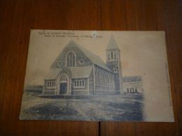 BC7-502 Rare Châtelet Eglise De Boubier Voyagée 1908 ? Vers Curé De Rongy Antoing - Chatelet