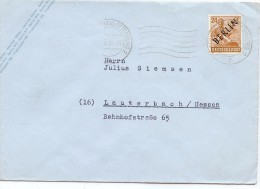 LBL32ALL3- ALLEMAGNE BERLIN  LETTRE DU 17/5/1949 - Briefe U. Dokumente