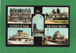 MOUSCRON - MULTIVUES - CPSM   P F  Année  1983 -- COULEUR  EDIT Rousselle-Castel - Moeskroen