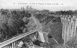 Coutances     50      Le Pont Du Tramway Et Le Viaduc - Coutances