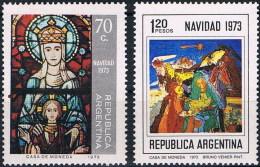 Argentina 0960/961 ** Foto Estandar. 1973 - Nuovi
