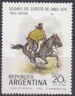 Argentina 0873 ** Foto Estandar. 1970 - Nuovi
