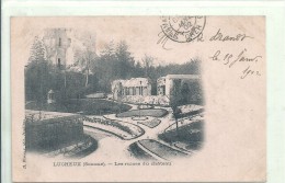 PICARDIE - 80 - SOMME - LUCHEUX - Les Ruines Du Château - Lucheux