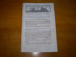 Loi An VIII: Fête Du 14 Juillet 789. Proclamation De Bonaparte Aus Français,aux Soldats,à L'armée D'Italie; Récompenses - Décrets & Lois