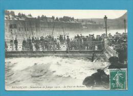 CPA Catastrophe Inondations De Janvier 1910 Le Pont De Battant BESANCON 25 - Besancon