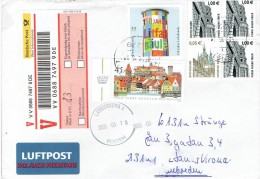 GERMANY  #V  REGISTRERED LETTER - Enveloppes - Oblitérées