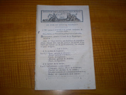 Loi An VIII: Nomination Conseillers D'Etat.Retour D'individus Déportés.Monument Dupuy à Toulouse.Paiement Contr - Décrets & Lois