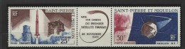 PA 34A**  Lancement Du Premier Satellite FrançaisHammaguir - Unused Stamps