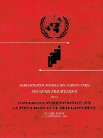 UNITED NATIONS  # PHILATELIC SOUVENIR CONFERENCEMAP "LE CAIRE" 1994 - Sonstige & Ohne Zuordnung