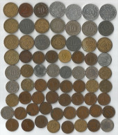 ALLEMAGNE COLLECTION DE 70 MONNAIES EMPIRE - REICH - Collections