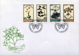 Liechtenstein - 1995 Plantes Médicinales FDC - Plantas Medicinales