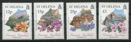 104 SAINTE HELENE 1996 - Noel Vue De Site Et Fleur - Neuf Sans Charniere (Yvert 681/84) - Saint Helena Island