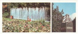 Park - Fountains - Monument To Kazakh Poet Jambyl Jabayev - Almaty - Alma-Ata - 1980 - Kazakhstan USSR - Unused - Kazachstan