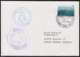 ANTARCTIC,AAT,CASEY,8.MAR 1988, German M/V"ICEBIRD" Stopover,2 Cachets ,look Schan !! 25.11-07 - Expéditions Antarctiques