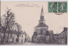 Ballan - La Place De L'Eglise XI E Et XV E Siècles - Ballan-Miré