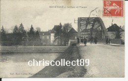 Carte Postale :Moneteau - Le Pont Et L'yonne - Moneteau