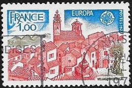 N°  1928  FRANCE  -  OBLITERE  -   EUROPA VILLAGE PROVENCALE  -  1977 - Gebraucht