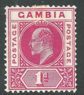 Gambia 1902 1d - Mint - Gambia (...-1964)