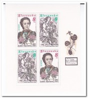 Slowakije 1996, Postfris MNH, Persons, Flowers - Neufs