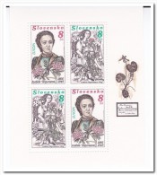 Slowakije 1996, Postfris MNH, Persons, Flowers - Unused Stamps