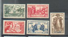 OCEA 392 - YT 122 à 126  * - Unused Stamps