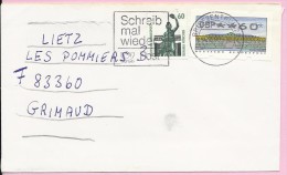 Letter - Briefzentrum, 1990., Germany - Otros & Sin Clasificación