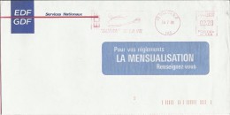 Letter - EDF, Toulon, 19.7.1989, France - Andere & Zonder Classificatie