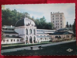 Saint Honoré Les Bains (nièvre) Etablissement Thermal Carte Timbrée 1963 - Saint-Honoré-les-Bains