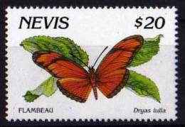 NEVIS Papillons, Insectes (yvert N° 605) **  MNH Perforate - Butterflies