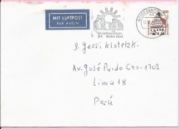 Letter - Briefzentrum, 2000., Germany, Air Mail - Autres & Non Classés